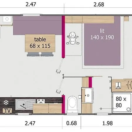 Campingplads De 3*